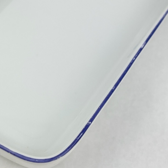 RARE Vintage JAL Japan Airlines Noritake Rectangular Snack Plates Cranes Set/4 - Picture 10 of 13